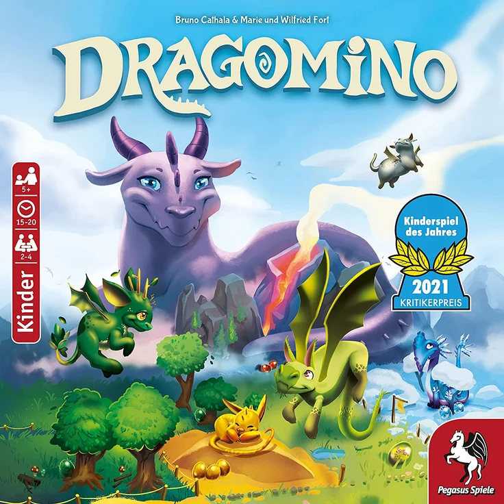 Pegasus Spiele 'Dragomino' (Kinderspiel des Jahres 2021) - Preisvergleich – Bild 4