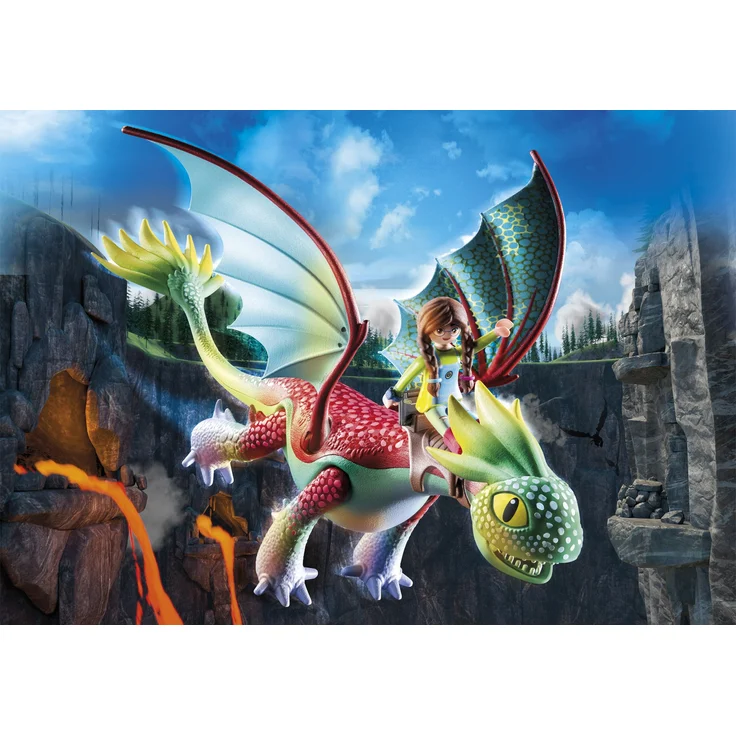 Playmobil Dragons Nine Realms 71083 'Feathers & Alex', 14 Teile, ab 4 Jahren – Bild 3