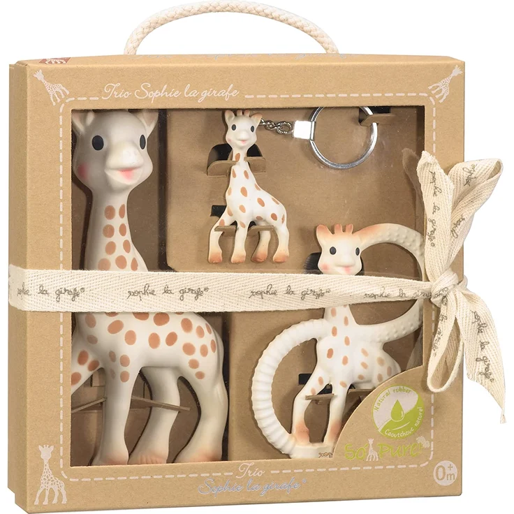 Trio SO'PURE Sophie die Giraffe