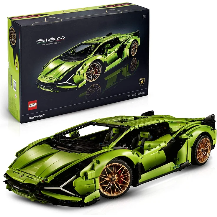 LEGO Technic 42115 'Lamborghini Sián FKP 37', 3696 Teile, ab 18 Jahren, originalgetreues Modell – Bild 1