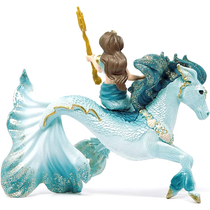 Schleich Bayala 70594 Meerjungfrau-Eyela auf Unterwasserpferd Spielfigur - Preisvergleich – Bild 3