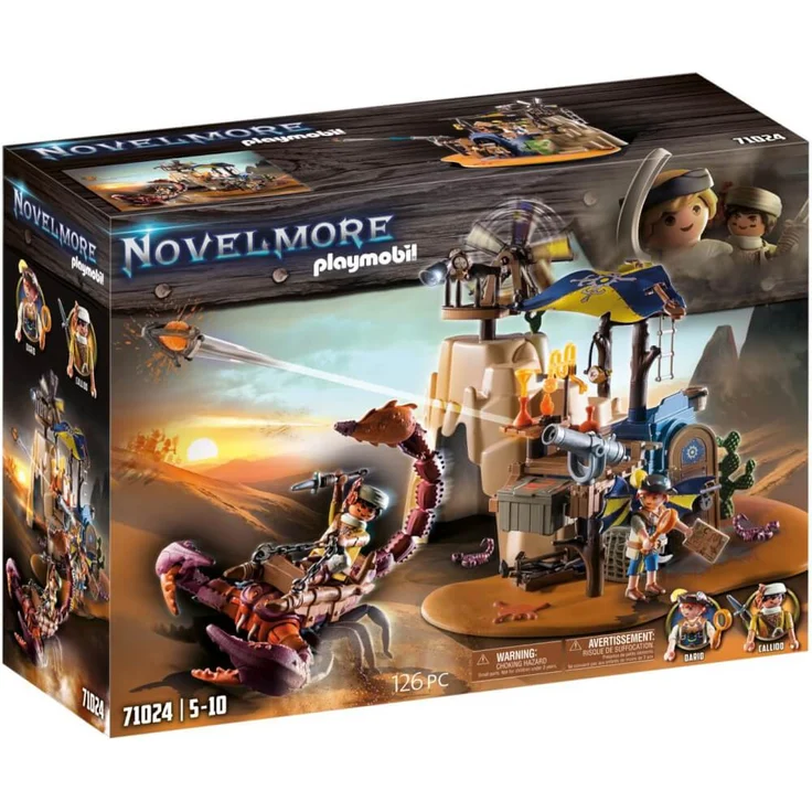 PLAYMOBIL Novelmore 71024 'Sa'lahari Sands - Skorpionjagd am Wrack', 126 Teile, ab 5 Jahre - Preisvergleich – Bild 1