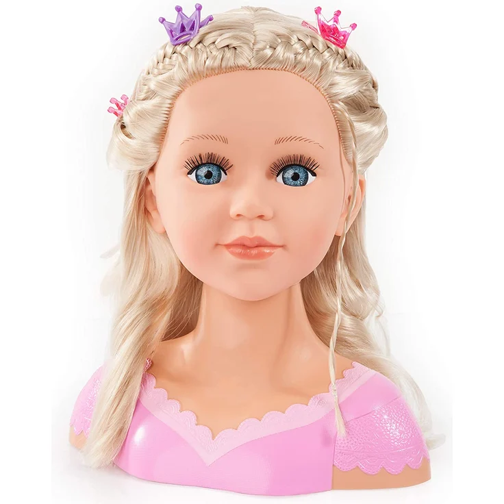 Bayer Design 90088AA Charlene Super Model Styling Head, Schminkkopf, Frisierkopf inklusiv Kosmetik und Zubehör – Bild 8