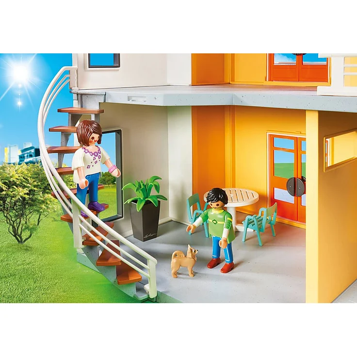Playmobil City Life 9266 'Modernes Wohnhaus', mit Licht- und Soundeffekten, ab 4 Jahren - Preisvergleich – Bild 6