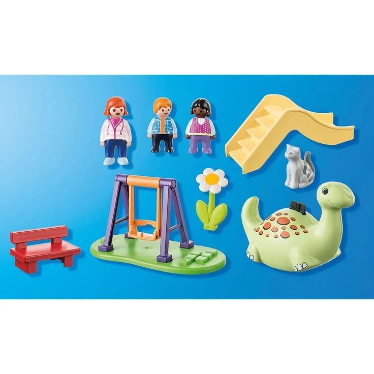 Playmobil 1.2.3 71157 'Spielplatz', 10 Teile, ab 1,5 Jahren - Preisvergleich – Bild 3