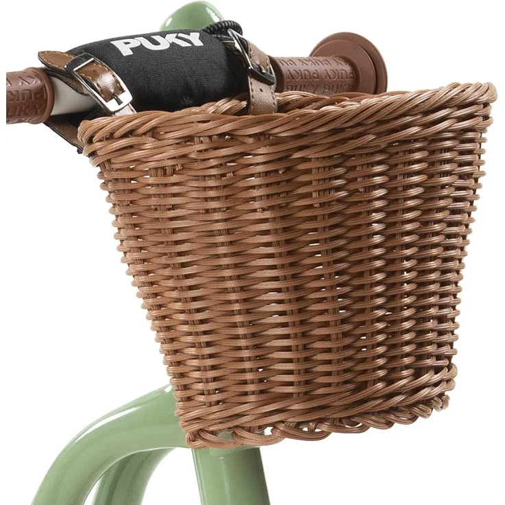 PUKY 4067 'LR XL CLASSIC' Laufrad, für Kinder ab 95 cm Körpergröße, bis 25 kg belastbar, höhenverstellbar, inkl. Korb, retro-grün – Bild 3