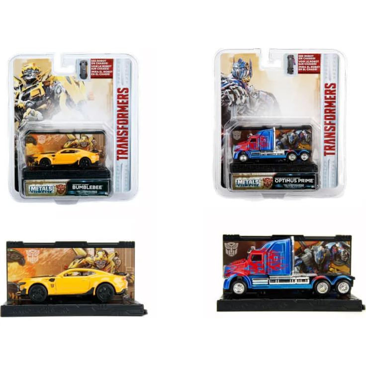 Transformers Die-cast Asst. 2-sortiert 1:64, 1x Stück, zufällige Auswahl