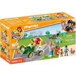 Playmobil DUCK ON CALL 70919 'Notarzt Action. Helfe dem Rennfahrer!', 21 Teile, ab 3 Jahren