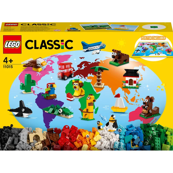 LEGO Classic 11015 'Einmal um die Welt', 950 Teile, ab 4 Jahren – Bild 4
