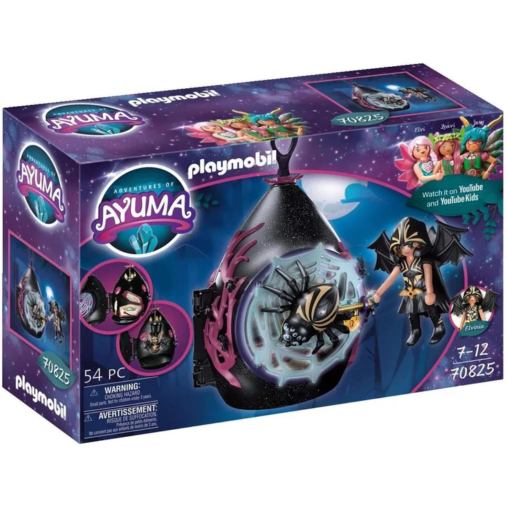 PLAYMOBIL Adventures of Ayuma 70825 'Unterschlupf der Bat Fairies', 54 Teile, ab 7 Jahren – Bild 1