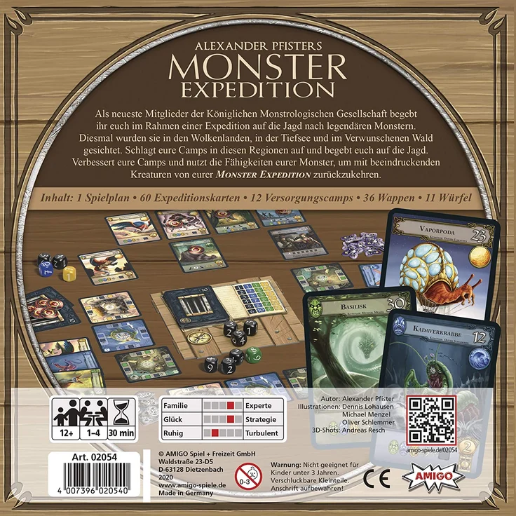 AMIGO Kartenspiel 02054 - Monster Expedition – Bild 2