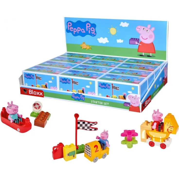 BIG Bloxx Peppa Pig Starter Sets, 1x Stück, zufällige Auswahl