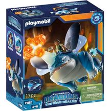 Image for Playmobil Dragons Nine Realms 71082 'Plowhorn & D'Angelo'