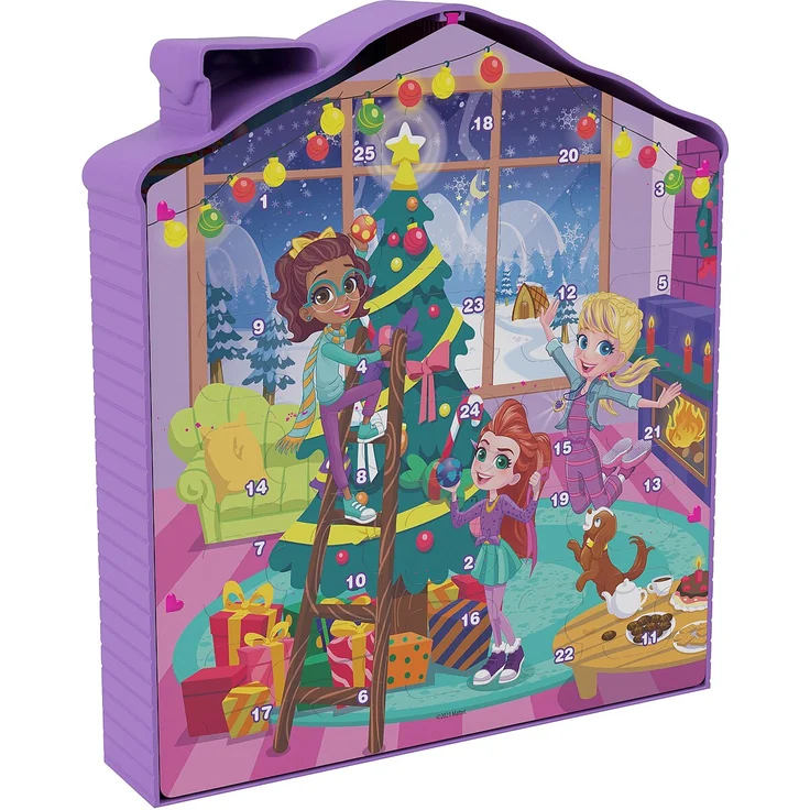 Mattel 'Polly Pocket Adventskalender', 25 Überraschungen, ab 4 Jahren – Bild 3