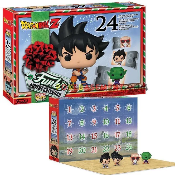 Funko POP! 'Dragon Ball Z Pocket POP! Adventskalender', mit 4 cm großen Figuren