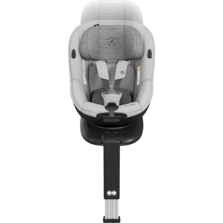 Maxi-Cosi 'Premium Mica i-Size' Reboarder 2020 Authentic Grey von 0-18 kg (Gruppe 0+/1), mit Isofix – Bild 6