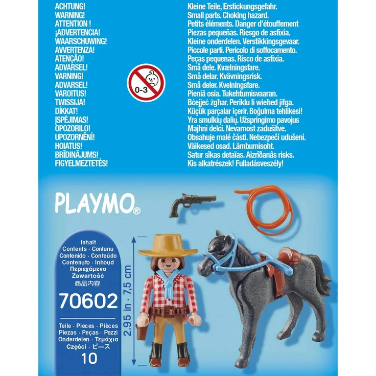 Playmobil Special Plus 70602 'Westernreiterin', 10 Teile, ab 4 Jahren – Bild 4