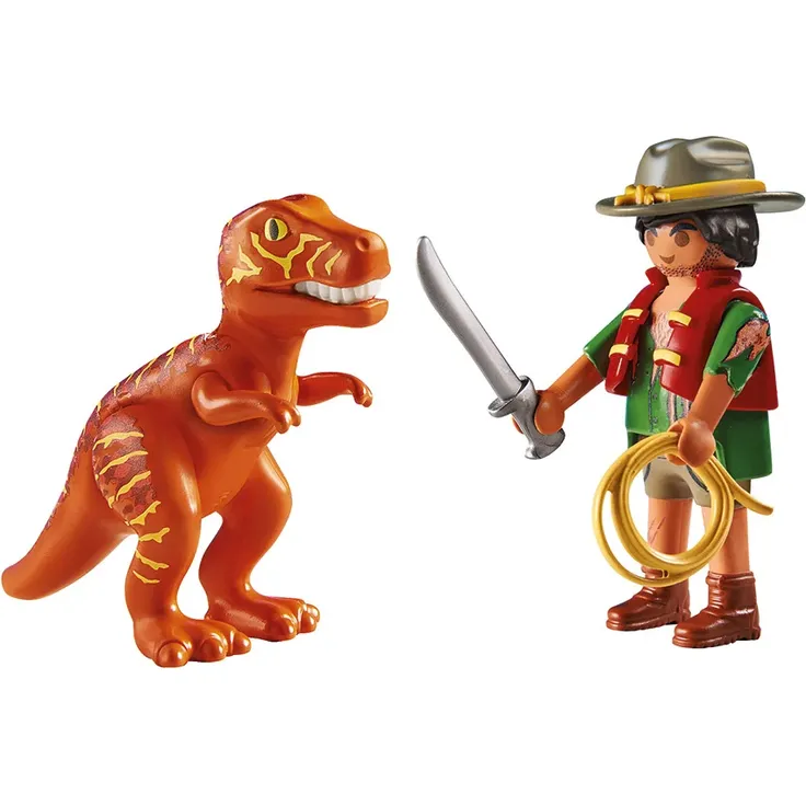 PLAYMOBIL Dinos 71206 'Abenteurer mit T-Rex', 5 Teile, ab 4 jahren – Bild 4