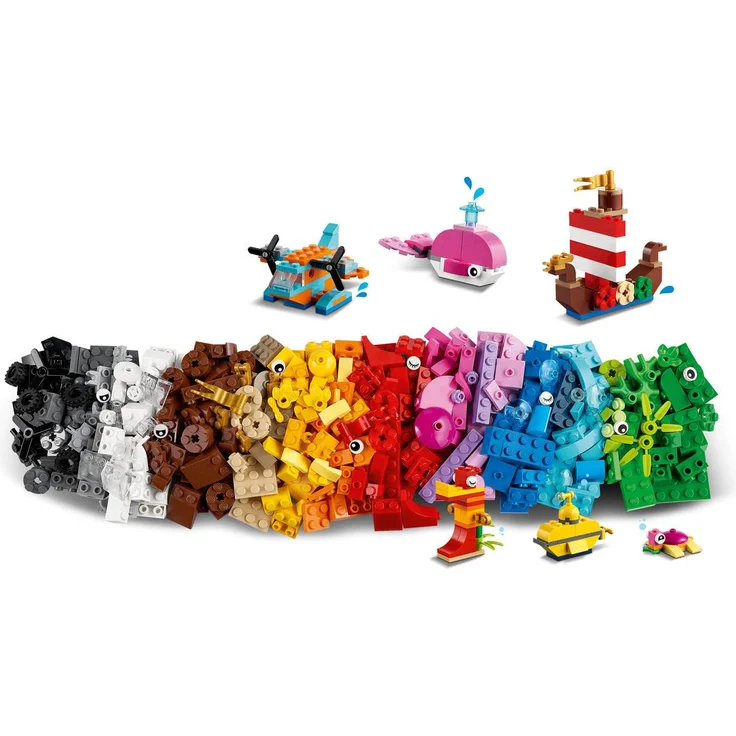 LEGO Classic 11018 'Kreativer Meeresspaß', 333 Teile, ab 4 Jahren – Bild 2