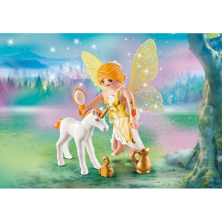 Playmobil Special Plus 9438 'Sonnenfee mit Einhornfohlen', 5 Teile, ab 4 Jahren – Bild 3
