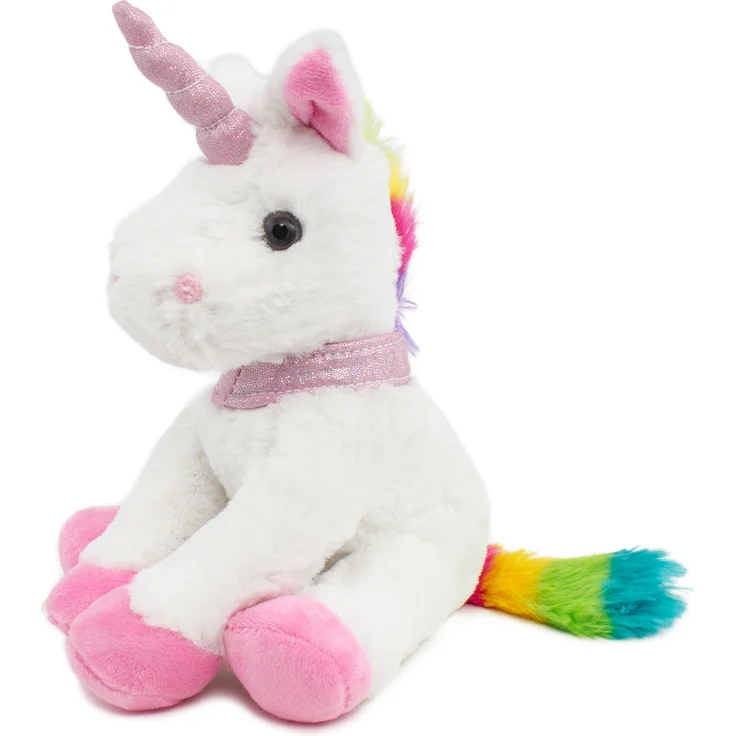 Plüsch Einhorn 21 cm hoch - Stofftier Plüschtier Kuscheltier – Bild 1