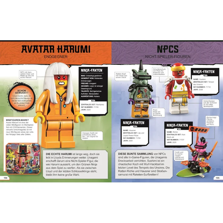Buch: NINJAGO Lexikon der Minifiguren. Neuausgabe: Mit exklusiver Minifigur – Bild 7