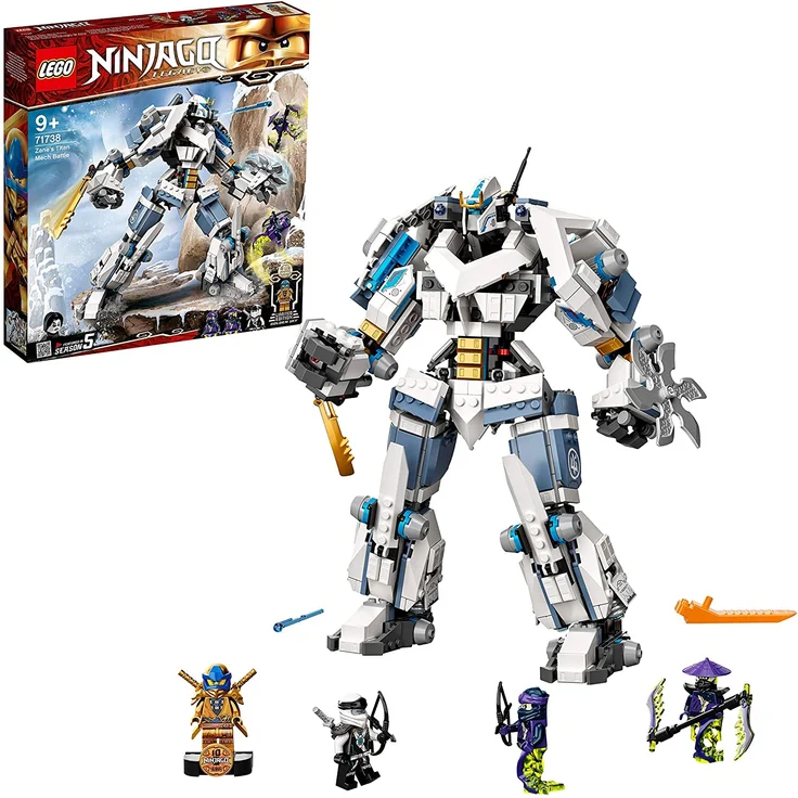 LEGO NINJAGO 71738 'Zanes Titan-Mech', 840 Teile, ab 9 Jahren – Bild 1