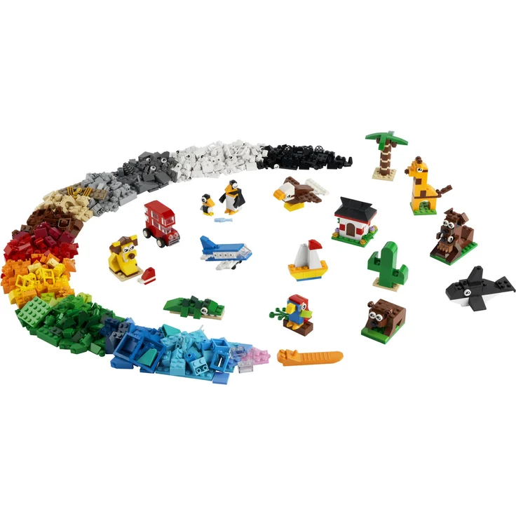 LEGO Classic 11015 'Einmal um die Welt', 950 Teile, ab 4 Jahren – Bild 2