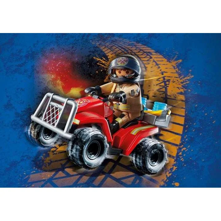 Playmobil City Action 71090 'Feuerwehr Speed Quad', 20 Teile, ab 4 Jahren – Bild 5