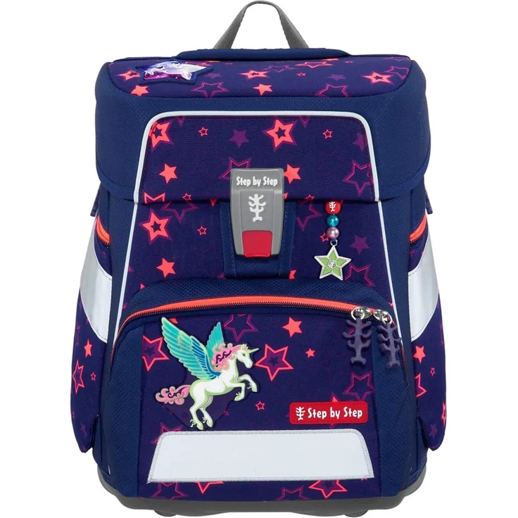 Step by Step Space 'Pegasus Night Nuala', Schulranzen-Set, 5-teilig, 20 Liter, Lila – Bild 2