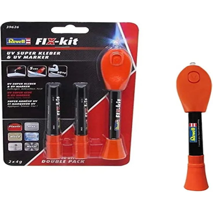 Revell FIX-kit UV Superkleber+Nachfullpack