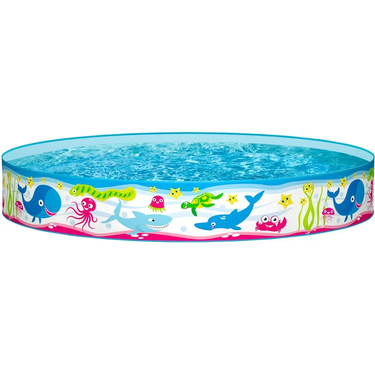 Bestway 'Fill'N Fun "Unterwasserwelt"' Planschbecken, Ø 152 x 25 cm, ab 2 Jahren, 435 Liter Wasserkapazität – Bild 2