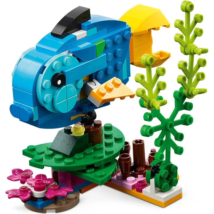 LEGO Creator 3-in-1 31136 'Exotischer Papagei', 253 Teile, ab 7 Jahren – Bild 4