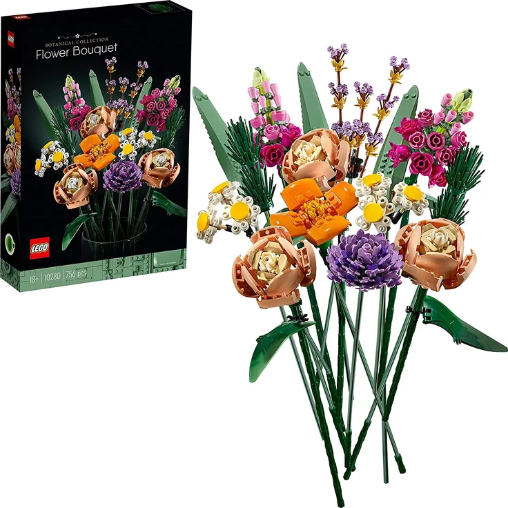 LEGO Icons 10280 'Blumenstrauß', 756 Teile, ab 18 Jahren – Bild 1