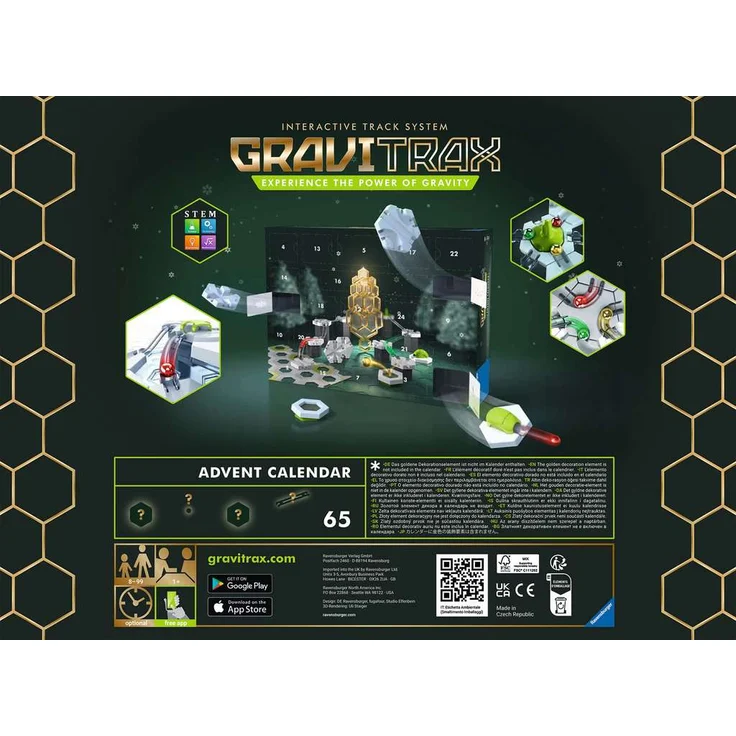 Ravensburger 'GraviTrax Adventskalender 2022', ab 8 Jahren, ideal für GraviTrax Anfänger und Fans – Bild 2