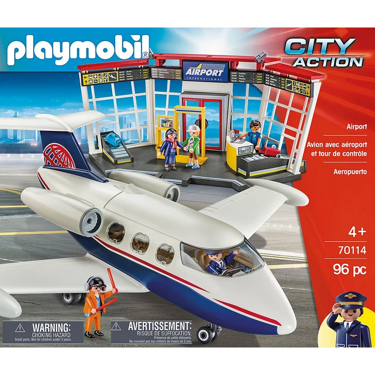 Playmobil City Action 70114 'Airport', Flughafen, 96 Teile, ab 4 Jahren – Bild 8