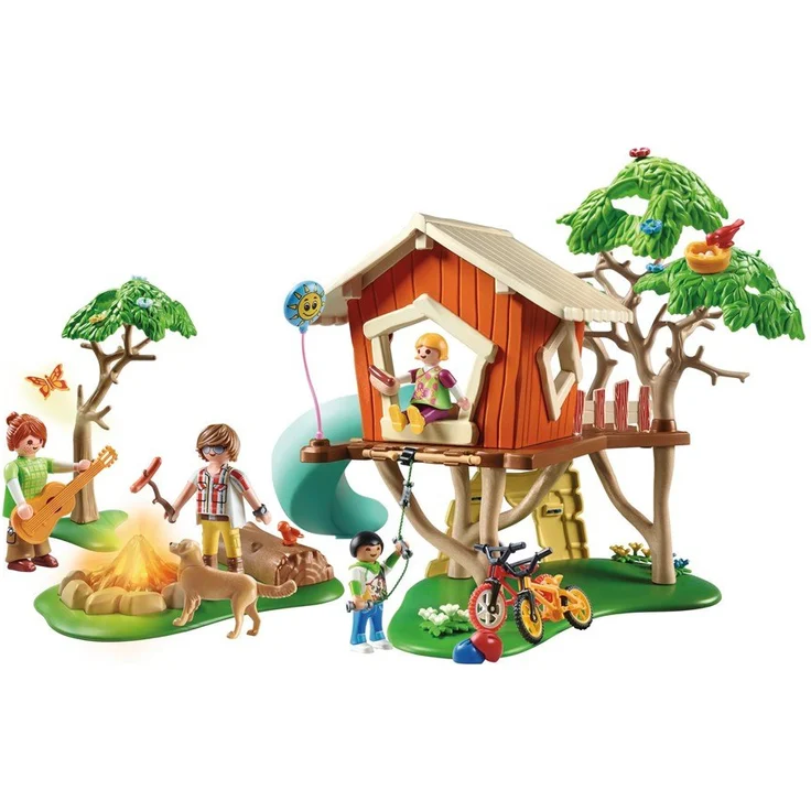 Playmobil Family Fun 71001 'Abenteuer-Baumhaus mit Rutsche', 101 Teile, ab 4 Jahren – Bild 2