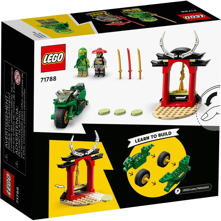 LEGO Ninjago 71788 'Lloyds Ninja-Motorrad', 64 Teile, ab 4 Jahren – Bild 4