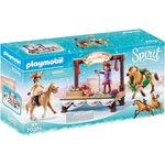 Playmobil Spirit Riding Free 70396 'Weihnachtskonzert', 92 Teile, ab 4 Jahren