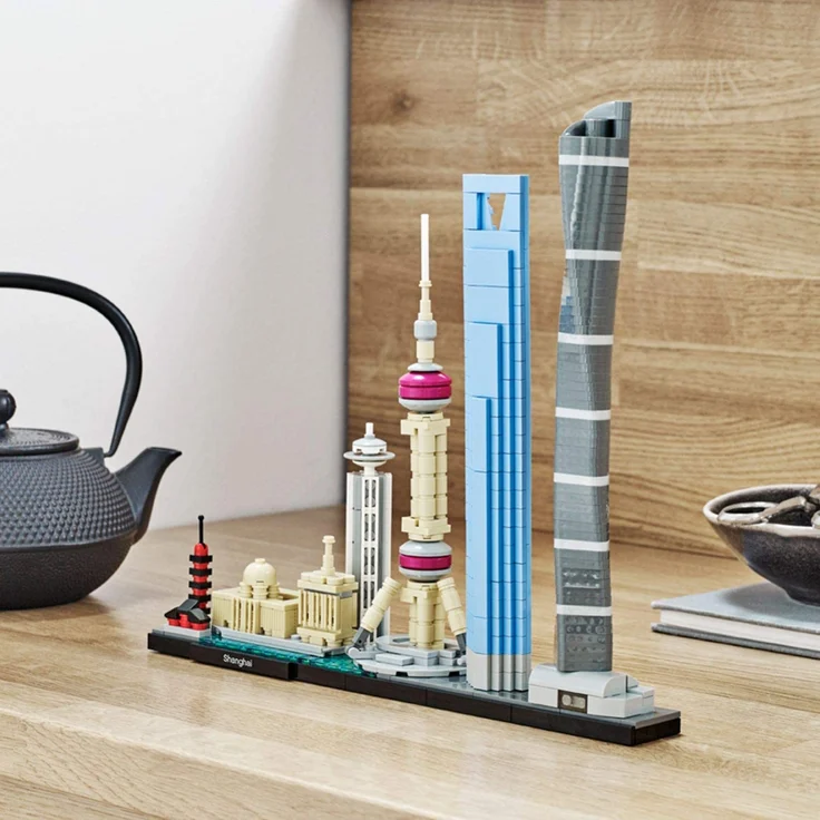 LEGO Architecture 21039 'Shanghai', 597 Teile, ab 12 Jahren, Sammlermodell – Bild 6