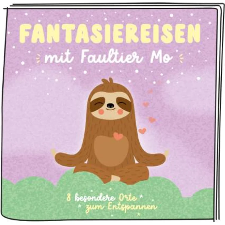 Tonies Fantasiereisen mit Faultier Mo '8 besondere Orte zum Entspannen', Hörfigur mit 76 Minuten Spielzeit, ab 4 Jahren – Bild 3