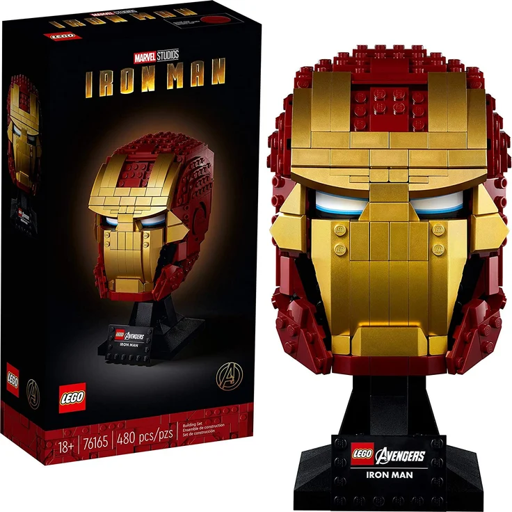 LEGO Marvel 76165 'Iron Mans Helm', 480 Teile, ab 18 Jahren – Bild 1