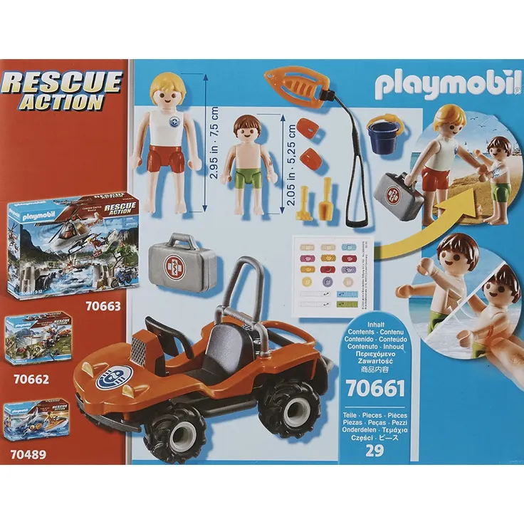 Playmobil Rescue Action 70661 'Lifeguard Beach Patrol', 29 Teile, ab 5 Jahren – Bild 6