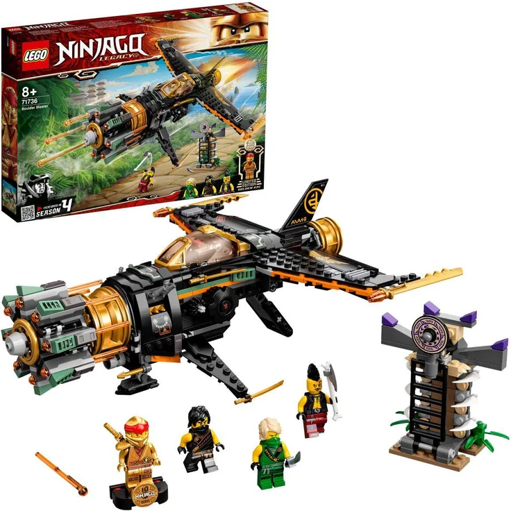 LEGO NINJAGO 71736 'Coles Felsenbrecher', 449 Teile, ab 8 Jahren