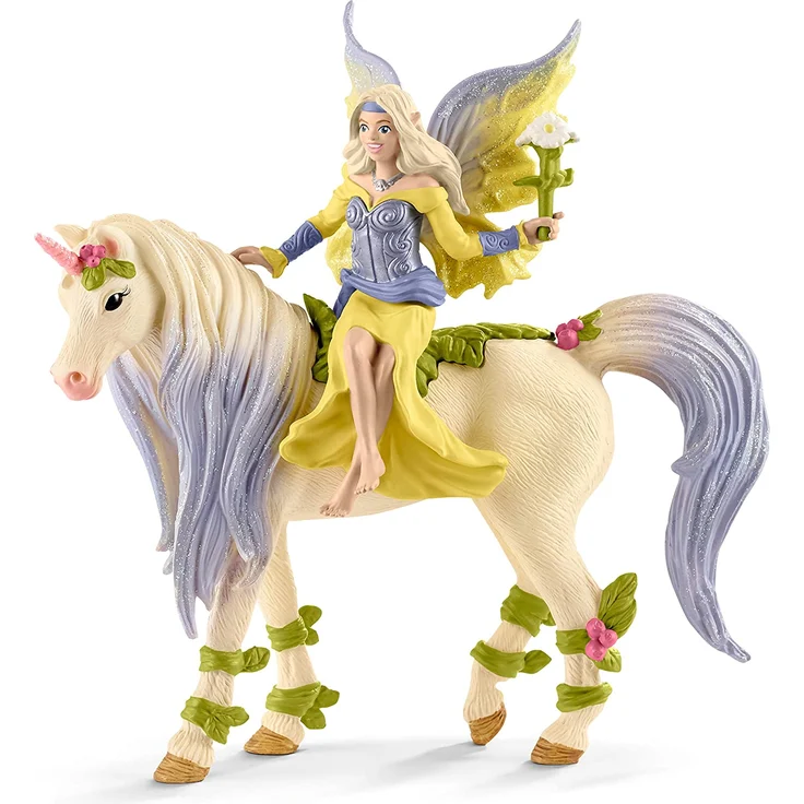 Schleich bayala 70565 'Sera mit Blüten-Einhorn', ab 5 Jahren, 3 Teile - Preisvergleich – Bild 1