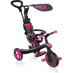 Globber 'Explorer Trike 4 in 1', Dreirad, ab 15 Monaten, fuchsia pink