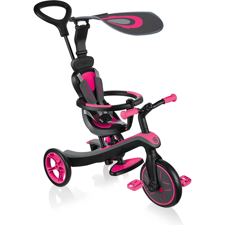 Globber 'Explorer Trike 4 in 1', Dreirad, ab 15 Monaten, fuchsia pink – Bild 1