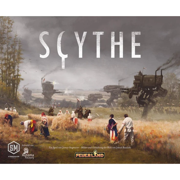 Feuerland Spiele 'Scythe' Brettspiel, ab 14 Jahren, 1 - 5 Spieler, 120 min Spielzeit, Golden Geek - Game of the Year 2016, Jeu de l'Année Expert Winner 2017 – Bild 3