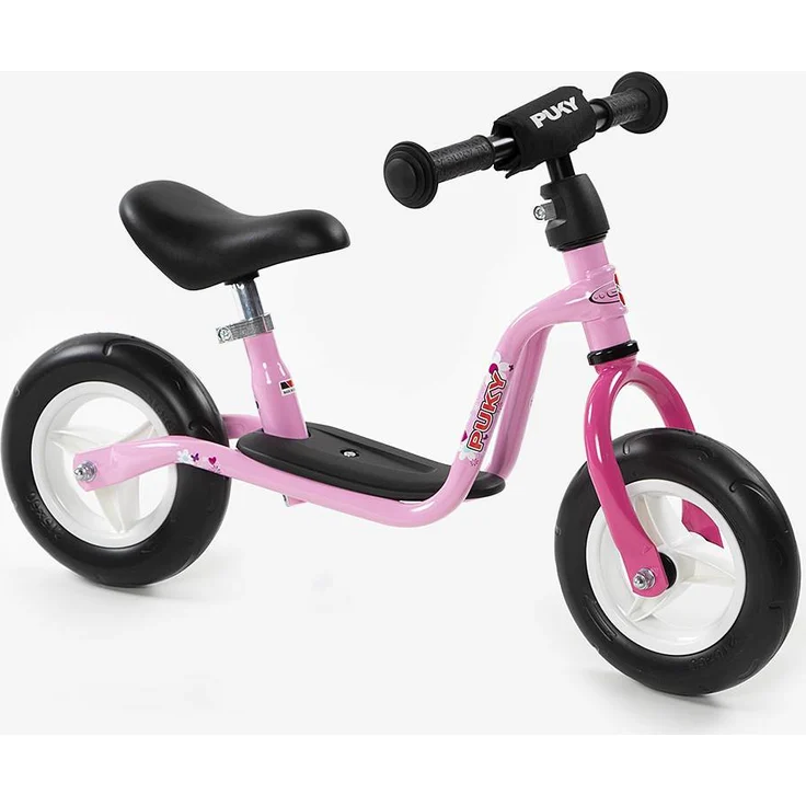 PUKY 4061 'LR M' Laufrad, für Kinder ab 85 cm Körpergröße, bis 25 kg belastbar, höhenverstellbar, pink – Bild 1