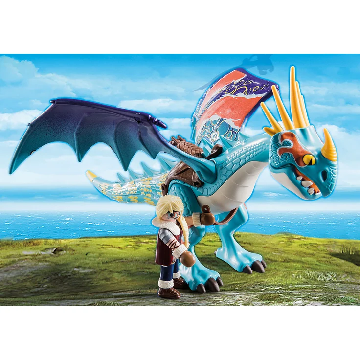 PLAYMOBIL Dragons 70728 'Dragon Racing: Astrid und Sturmpfeil', 12 Teile, ab 4 Jahren – Bild 4